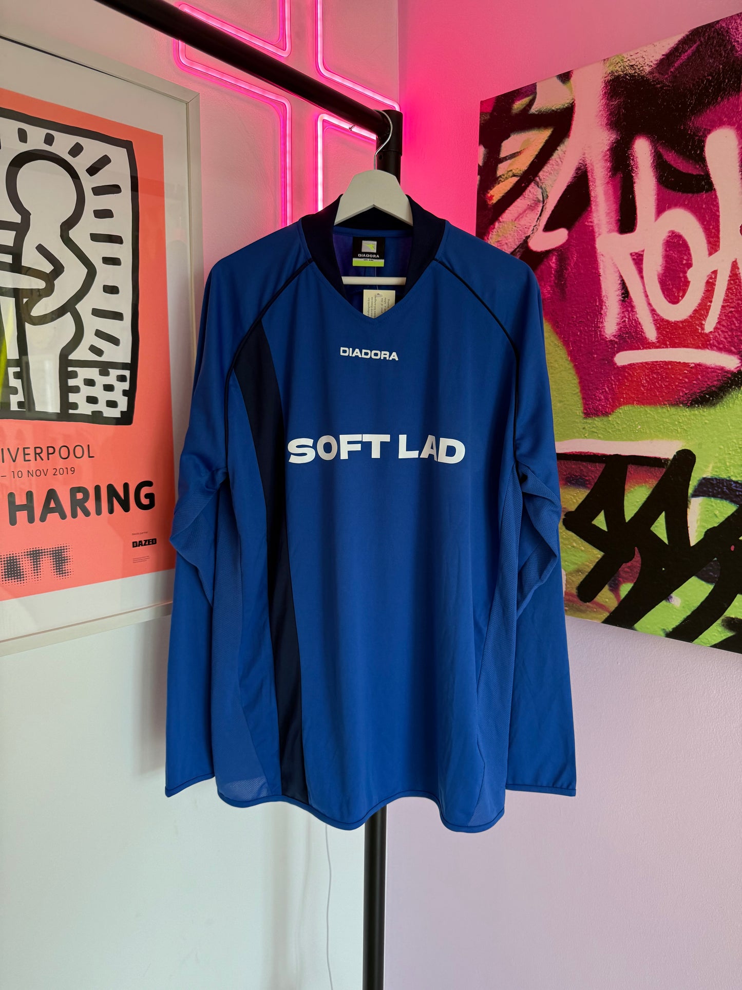SOFT LAD - long sleeved DIADORA top